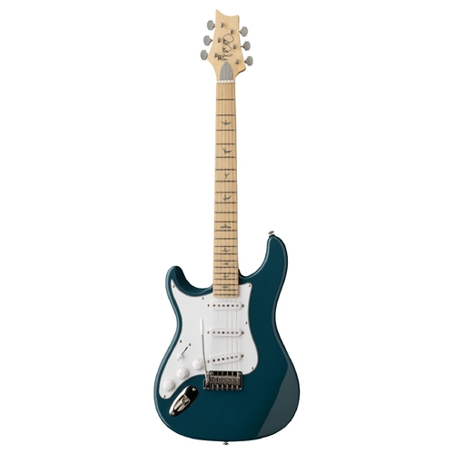 SE Silver Sky Lefty: Maple FB, Nylon Blue