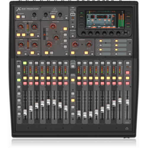 Behringer X32 Producer Rack-Mountable Digital Mixing Console with 40-Input, 25-Bus, 16 Programmable MIDAS Preamps & iPad/iPhone* Remote Control
