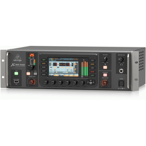 Behringer X32 Digital Rack Mixer 40-Input, 25-Bus, 16 Programmable MIDAS Preamps & iPad/iPhone* Remote Control