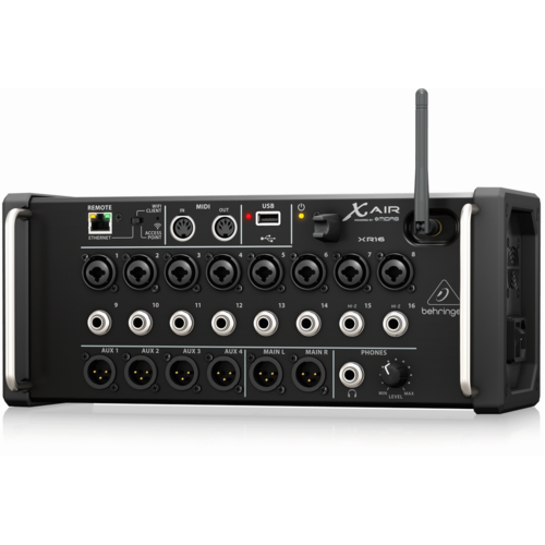 Behringer X-Air XR16 Digital Mixer for iPad/Android Tablets with 16-Channels, 8 Programmable MIDAS Preamps & 8 Line Inputs