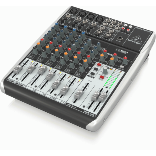 Behringer Xenyx Q1204USB Premium 12-Input, 2/2-Bus Mixer with USB/Audio Interface