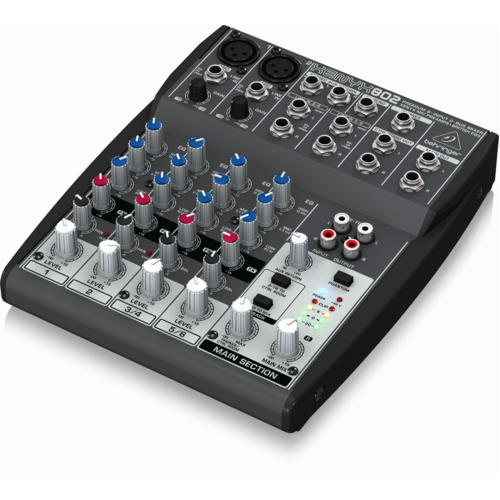 Behringer Xenyx 802 Premium 8-Input, 2-Bus Mixer