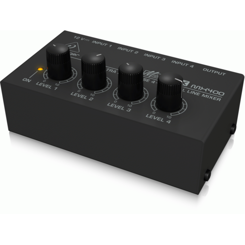 Behringer Micromix MX400 Ultra Low-Noise 4-Channel Line Mixer