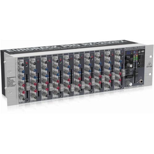 Behringer Eurorack Pro RX1202FX Premium 12-Input Mic/Line Rack Mixer with Multi-FX Processor
