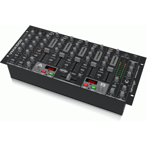 Behringer VMX1000USB Professional 7-Channel Rack-Mount DJ Mixer with USB/Audio Interface