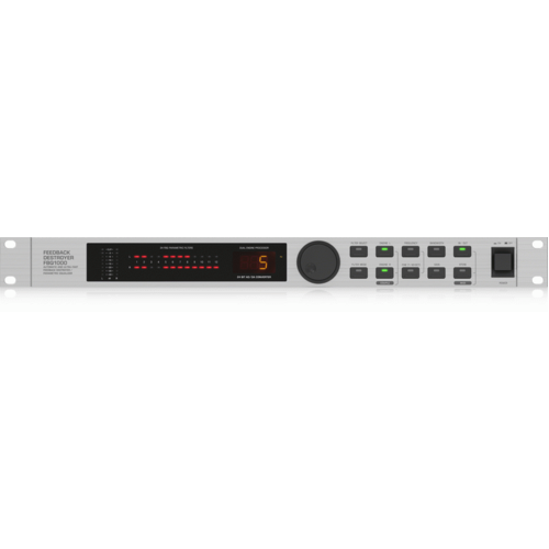 Behringer FBQ1000 Automatic, Ultra-Fast, Feedback Destroyer / Parametric EQ