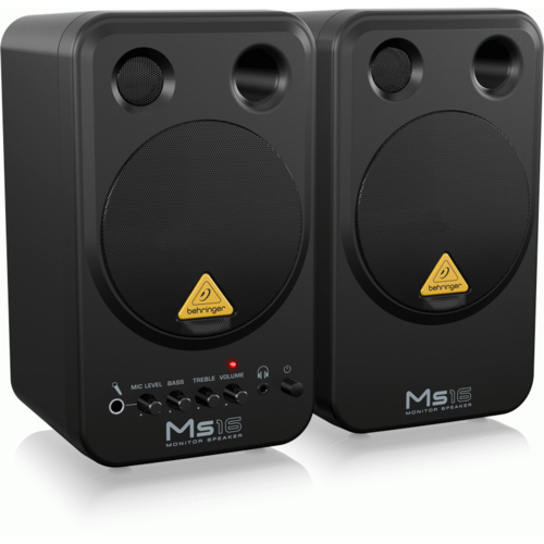 Behringer MS16 Active 16W Personal Monitor System (Pair)