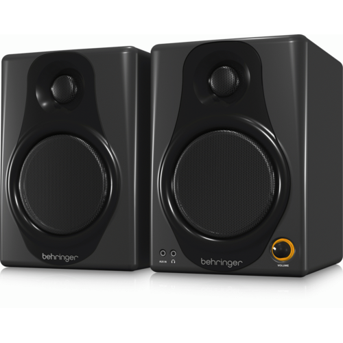 Behringer MEDIA40USB High-Resolution, 150W Bi-Amped 4" Digital Monitor Speakers (Pair)