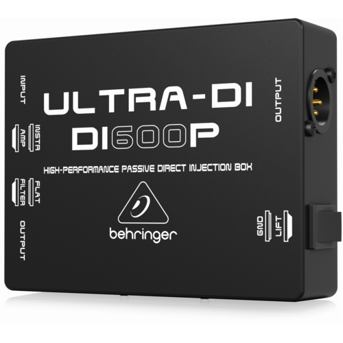 Behringer Ultra-DI600P High-Performance Passive DI-Box