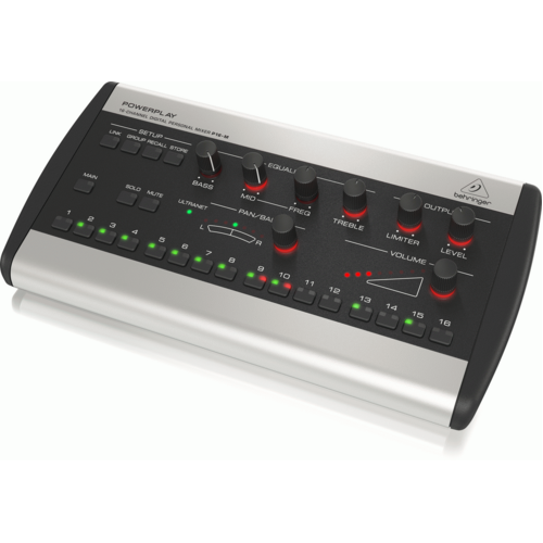 Behringer Powerplay P16-M Digital Stereo, 16-Channel Personal Mixer