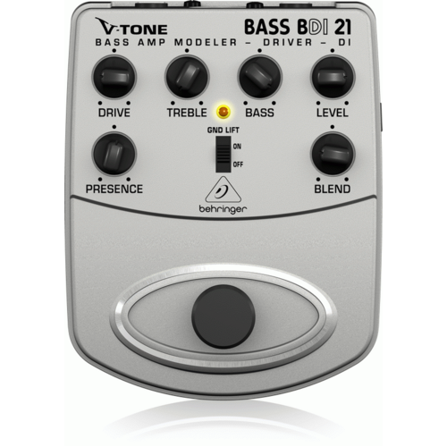 Behringer BDI21 V-Tone Bass Amp Modeler/Direct Recording Preamp & DI Box