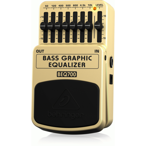 Behringer BEQ700 Ultimate 7-Band Bass Graphic Equalizer Pedal