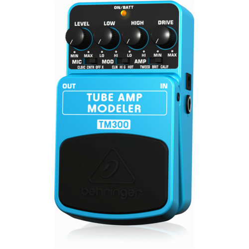 Behringer TM300 Ultimate Tube Amp Modeling Effects Pedal