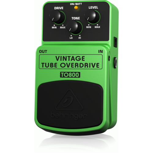 Behringer TO800 Vintage Tube-Sound Overdrive Effects Pedal