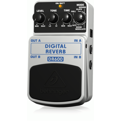 Behringer DR600 Digital Stereo Reverb Effects Pedal
