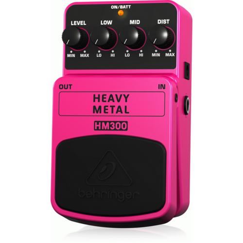 Behringer HM300 Heavy Metal Distortion Effects Pedal