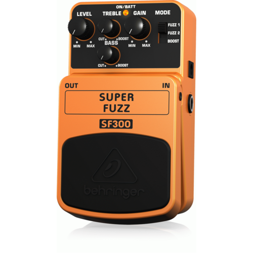 Behringer SF300 Super Fuzz 3-Mode Fuzz Distortion Effects Pedal