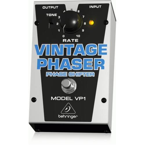 Behringer VP1 Vintage Phaser Authentic Vintage-Style Phase Shifter