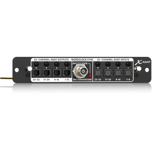Behringer X-ADAT High-Performance 32-Channel ADAT/Wordclock Expansion Card for X32