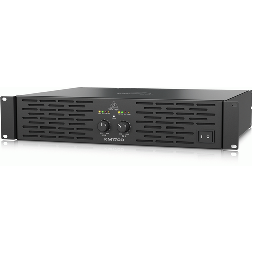 Behringer KM1700 Professional 1700-Watt Stereo Power Amplifier with ATR