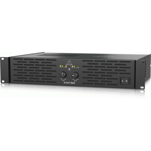 Behringer KM750 Professional 750-Watt Stereo Power Amplifier with ATR
