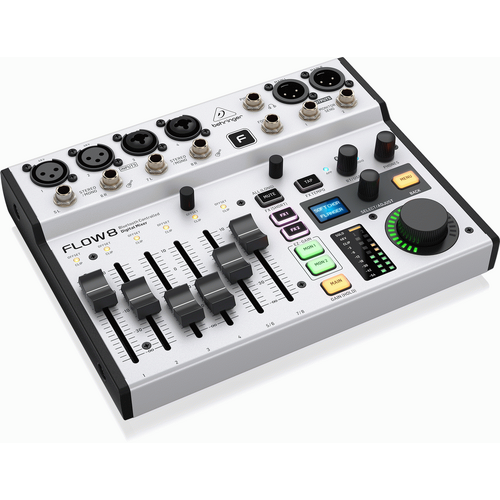 Behringer Flow-8 8Ch Dig USB Mixer with Bluetooth