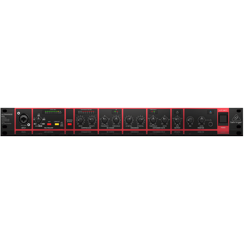 Behringer UV1 Mic Preamp Voice Processor Interface