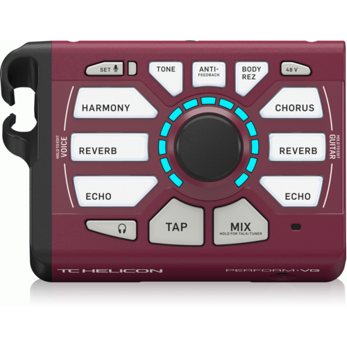 TC Helicon Perform-VG Burgundy Vocal Processor