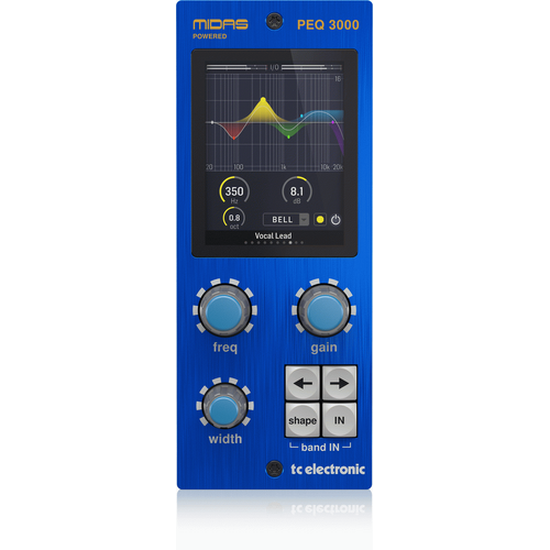 TC Electronic PEQ3000-DT Parametric EQ Interface