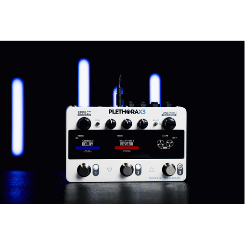 TC Electronic Plethora X3 Toneprint Pedalboard