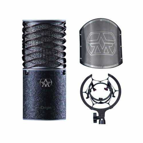 The Aston Microphones Origin Black Production Kit Bundle