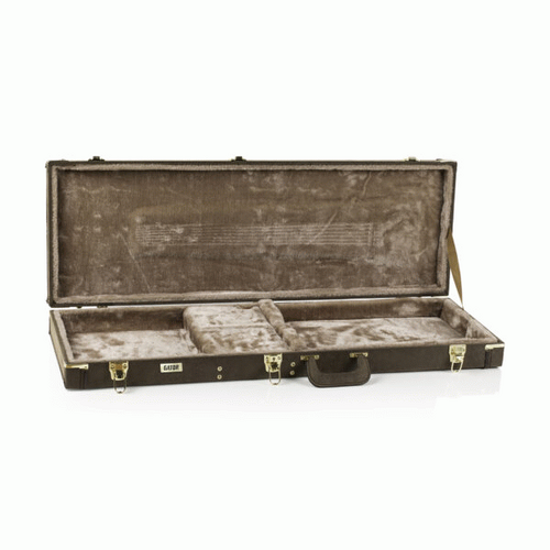 Gator GW-ELECT-VIN Deluxe Wood Guitar Case  
