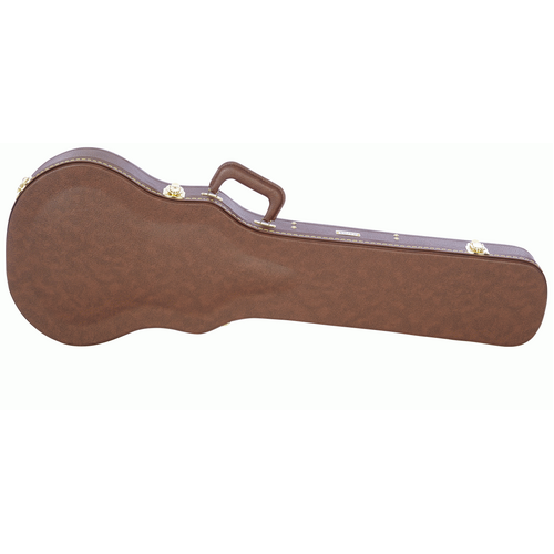 Gator GW-LP-BROWN Deluxe Wood Guitar Case  