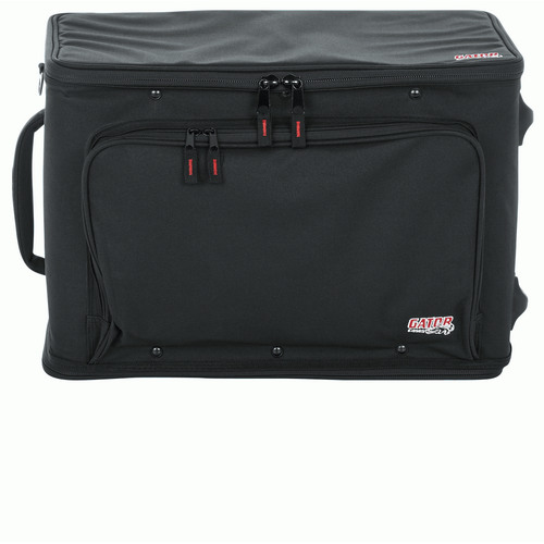 Gator GR-RACKBAG-4UW LTWT Rolling Rack Bag 4U  