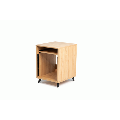 The Gator Elite Series Furniture Desk 10U Rack Maple