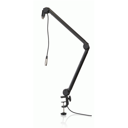 The Gator GFWMICBCBM3000 Deluxe Frameworks Desktop Microphone Boom Stand