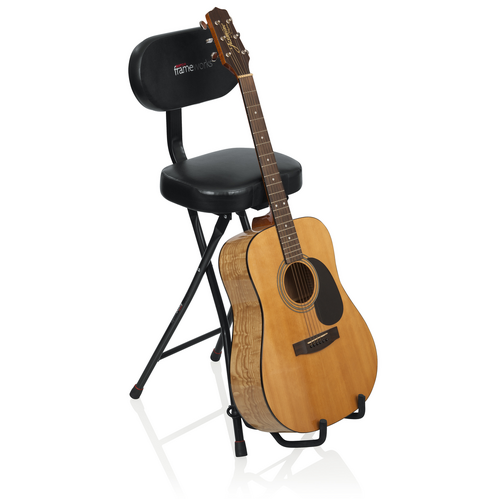 Gator GFW-GTR-SEAT Guitar Seat/Stand Combo