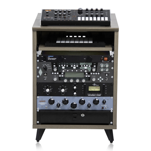 Gator GFW-ELITEDESKRK-GRY Elite Series Furniture Desk 10U Rack Grey