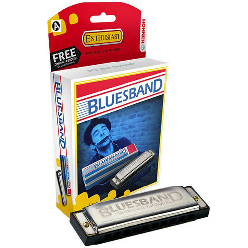 Hohner Enthusiast Series Bluesband Harmonica in the Key of A