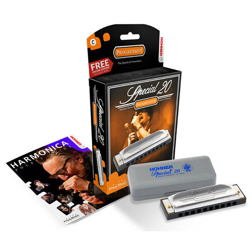Hohner Progressive Series Special 20 Harmonica in the Key of Ab