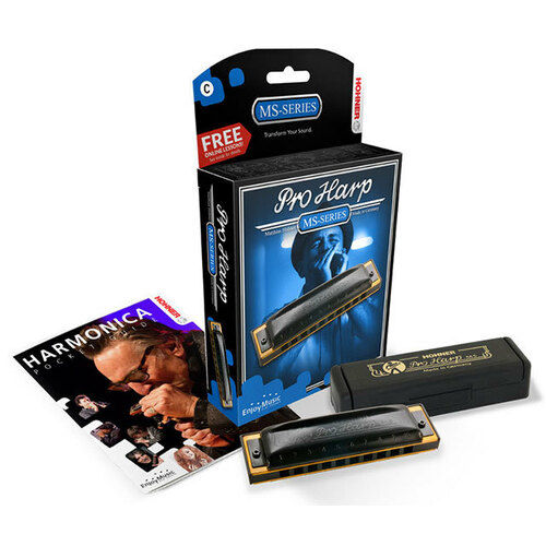 Hohner MS Series Pro Harp Harmonica in the Key of Ab