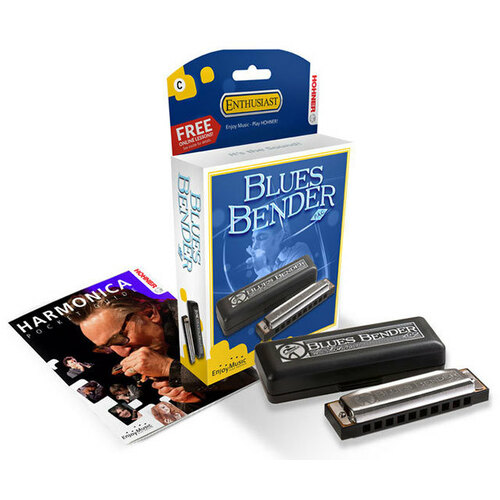 Hohner Enthusiast Series Blues Bender Harmonica in the Key of D