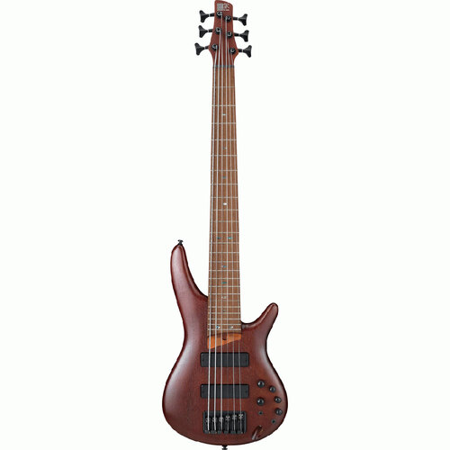 Ibanez SR506EBM 6-String Electric Bass Guitar in Brown Mahogany
