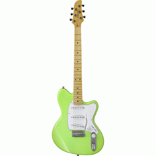 Ibanez YY10SGS "Yvette Young" Signature Electric Guitar in Slime Green Sparkle
