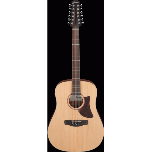Ibanez AAD1012E Open Pore Natural Advanced Acoustic Guitar
