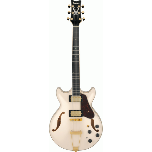 Ibanez AMH90 Ivory Artcore Guitar