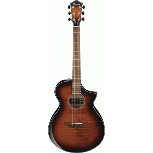 Ibanez AEWC400 Amber Sunburst High Gloss Acoustic Guitar