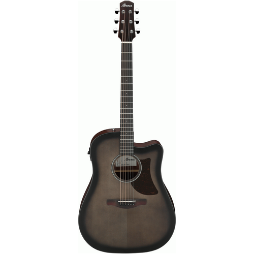Ibanez AAD50CE Transparent Charcoal Burst Low Gloss Advanced Acoustic Guitar
