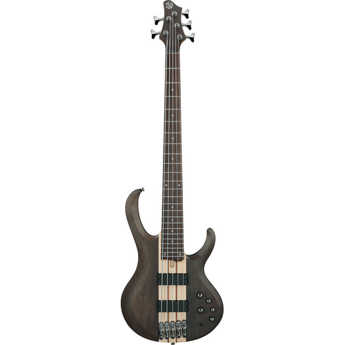 Ibanez BTB605 Transparent Gray Flat 5 String Electric Bass