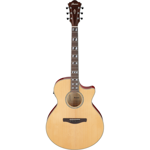 Ibanez AE170N Natural High Gloss top Transparent Red High Gloss back and sides Acoustic Guitar